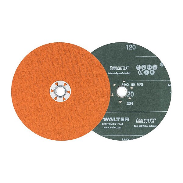 Picture of Walter Abrasive 7" X 5/8-11 120G Al/Ox Fiber Disc Disc